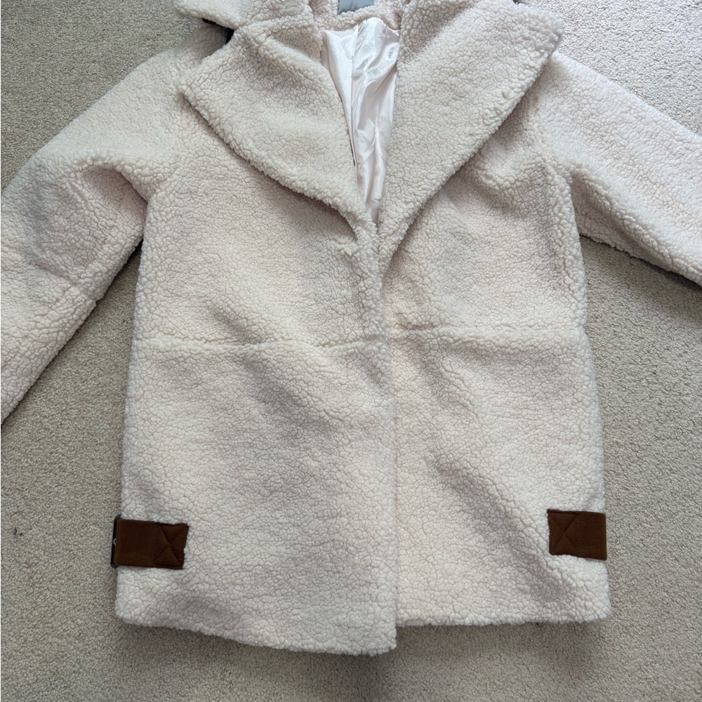 ASOS Cream Teddy Jacket